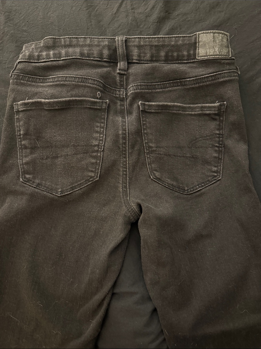 American eagle black jeggings